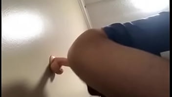Preview 4 of Redhead Super Deepthroat Sex - Riding 9 inches dildo