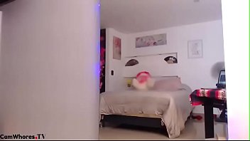 Preview 1 of Sexiramn - Hot brunette Supergirl teases you and masturbates