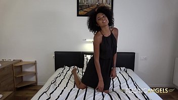 Preview 1 of Aksi Budak Remaja Melayu Pron - Cocktease in a little black dress shows off her oral skills