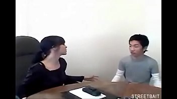 Preview 1 of Dude Njoy - East Asian guy tricked into gay sex by two Canadian guys