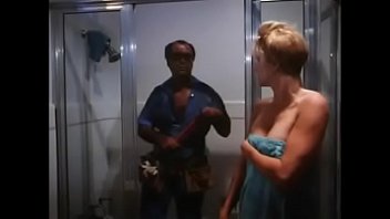 Preview 1 of Blue School Movie - Bikini Island: Sexy Shower Girl