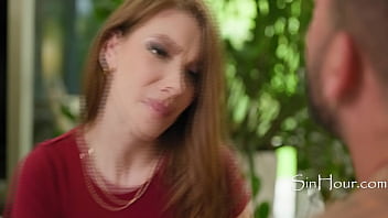 Preview 1 of Kashmar Xxxcom - Mature Petite Redhead Anal Riding On Couch - Sata Jones