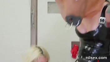 Preview 4 of Skeen Milf - Nasty teen was brought in anal hole asylum for awkward therapy