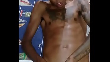Preview 4 of Femdom Strapon Punish Guy - Cheguei do baile n&atilde_o comi ningu&eacute_m