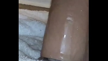 Preview 1 of Nude Beach Bulge Cum Flash - Dildo fun