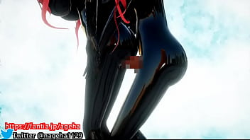 Preview 1 of African Amateur Gangband - 魔乳ホノルルのふたなり密着立ちバック