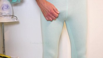 Preview 1 of Trycle Driver - Dude Has Hard Cock in Tights-Shows Pre-Cum (No Pee version)