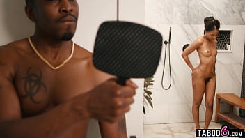 Preview 2 of Tube Porn Free Porn Vivid Tube - Black girlfriends best friend spied on in the shower and fucked