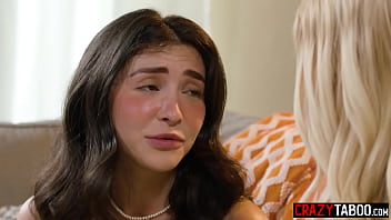 Preview 2 of Outdoor Sex Live - Wet petite teen Jane Wilde fucks horny lesbian big tits MILF blonde babe