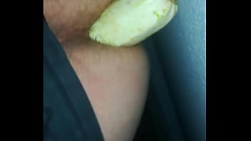 Preview 3 of Indian Aunty Strapon Fucks Guy - Teen fuck with big 18 years old fuck in public with big vegetables and feel the pain in the ass
