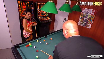 Preview 1 of Jada Stevanse Vs Lex Steele - AMATEUR EURO - Lonely Mature Housewife Go Out For A Date And End Up Banging On Pool Table With Her Date