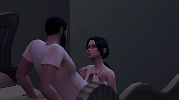 Preview 1 of Moka Mora Anal Bbc Creampie - Kelly Fucks Married Man (Sims 4)