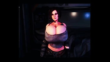 Preview 1 of Mhiv Xxxvied - 3D Huge Tits Breast Expansion POV Titjob w/ Sound added