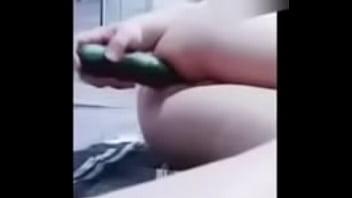 Preview 3 of Arab Analbreast - Hot Arabic Gay Fucks A Cucumber