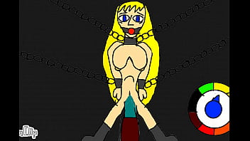 Preview 2 of Lezdom Kait Snow - Girl fuck by a dildo and cumes