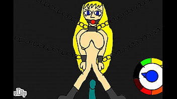 Preview 1 of Lezdom Kait Snow - Girl fuck by a dildo and cumes