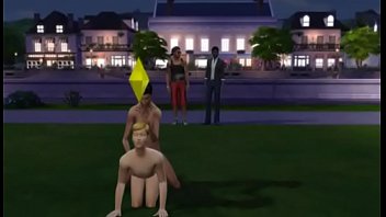 Preview 3 of Xnxx Com Mia Khalifa Black Cook - [Sims 4 ] Gay Fuck in the Garden