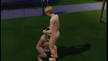 Preview 4 of Xnxx Com Mia Khalifa Black Cook - [Sims 4 ] Gay Fuck in the Garden