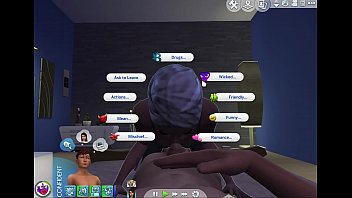 Preview 2 of Connie Kreski - HOT Ebony POV VR Sims porn using WickedWhims 1080p