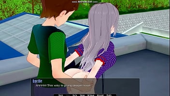 Preview 3 of Skinny Old Grannys - Complex society: Cute shy girl being a slut
