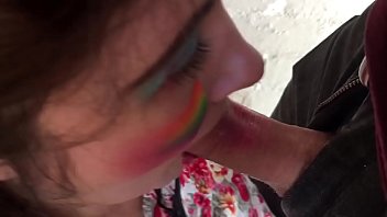 Preview 2 of Xxx Ayisyen - I enjoy swallowing his cum and piss after he makes me gag on his cock in the toilet.