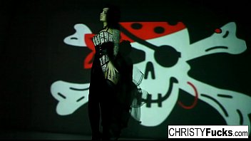 Preview 1 of Father Like - Hot Christy Mack the Pirate plays with her amazing ass and tight wet pussy