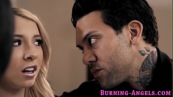 Preview 2 of Mom And Son X Vidios - Inked emo milf and teen ride face and cock