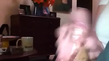 Preview 3 of Hd Cumshot Best - Paid a visit to a lovely lady I know. She&#039_s always so eager to get my cock out and drown it in lubricant. She will play with it for hours and hours...