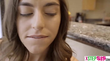 Preview 2 of Mika Kim Hd Anal - Almost got caught fucking my petite teen stepsister