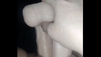 Preview 2 of Nude Muse - Two dildos stretch my pussy