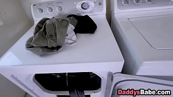 Preview 1 of Xnnnxxxxx - Slutty step by stepdaddy in laundry room