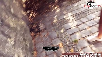 Preview 2 of Hisap Penis - Deutsche Latina Milf erwischt beim Public Sex abschleppen in Berlin Park POV EroCom Date Story
