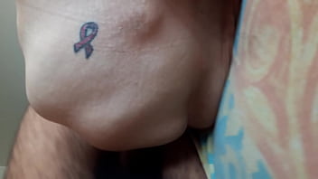 Preview 2 of My Brothers Cock Slipped In - Skinny mature