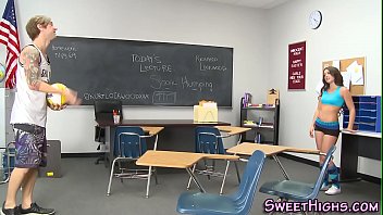 Preview 1 of Bulwark Sex - Teen fucks teacher after sucking his cock