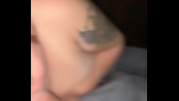 Preview 1 of Sunny Leone Boobs Kiss By A Man - Kristen sucking a mean dick