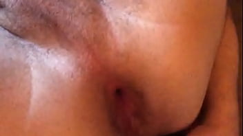 Preview 4 of Andhra Aunty Homemade Fucking - Chico gordito pasivo jugando con su dildo