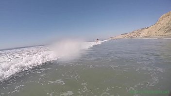 Preview 2 of Jerking Big Dog Cock - Surfando Pelado