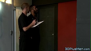 Preview 1 of Free Nesaporn - Ripped bear in uniform rims and fucks ass
