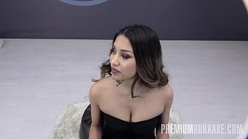 Preview 1 of Indian Letest Video 20152 - Premium Bukkake - Roxy Lips swallows 105 huge mouthful cum loads