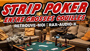 Preview 1 of Dady Dughter Hot Moves - 3 paires de couilles font du sexe apr&egrave_s un strip poker impr&eacute_vu