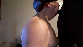 Preview 2 of Howaswafi - Old White Guy Sucks Young Black BBC and Drinks Cum