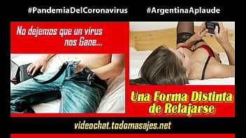 Preview 3 of Chilenaxxx - Argentinas videollamada en tiempo de CoronaVirus