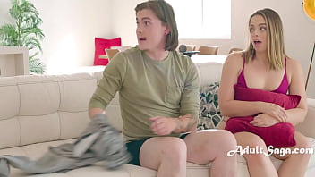Preview 1 of Wife Swapping Fun Pornhum - From Babysitter to Threesome Partner - Sophia Locke,  Tyler Cruise,  Sophia Burns