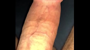 Preview 1 of Awek Tudung Gila Seks - Close up of my cock throbbing