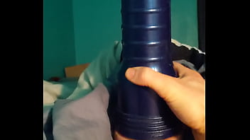 Preview 1 of Bbw Ugly Lesbian Anal - Slowly Milk My Hard Cock With Destroya Fleshlight