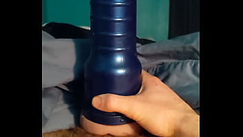 Preview 4 of Bbw Ugly Lesbian Anal - Slowly Milk My Hard Cock With Destroya Fleshlight