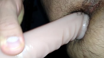 Preview 1 of Two Girls One Guy Doggie Style - Dildo
