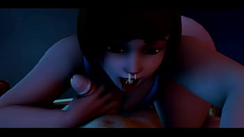 Preview 4 of Three Kissing Girls - OVERWATCH MEI FUCKING [A-MEI-ZING]