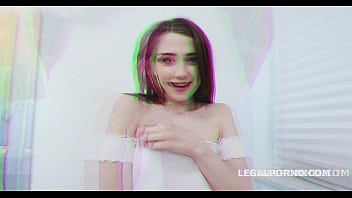 Preview 1 of Peeing And Farting Women - Manhandle Alita Angel 4on1 Rough Sex Balls Deep Anal,  Gapes,  DAP and Facial GIO1392