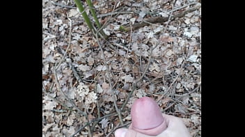 Preview 4 of Hi Spped Sex Machine - Outdoor handjob